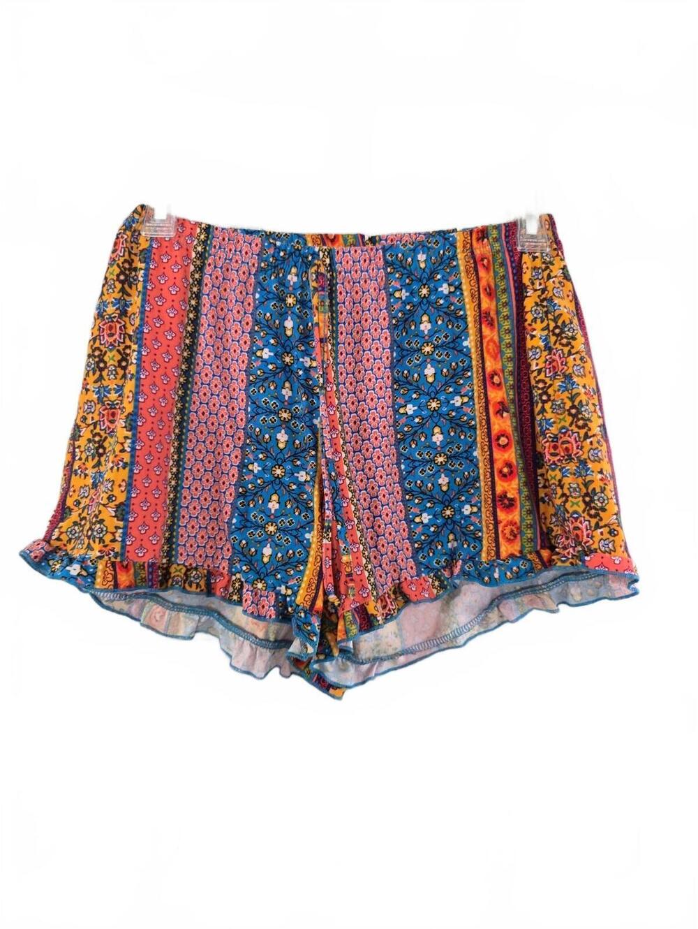Bobbie Brooks Ladies' Floral Patterned Shorts Size Small